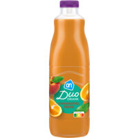 Een afbeelding van AH Duodrank sinaasappel perzik