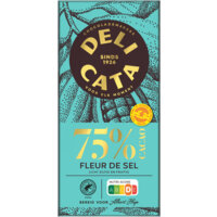 Een afbeelding van Delicata 75% Cacao fleur de sel