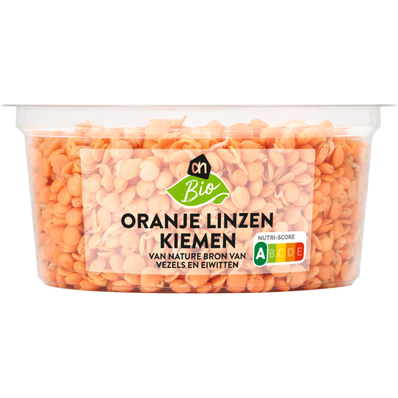 Een afbeelding van AH Biologisch Oranje linzen kiemen
