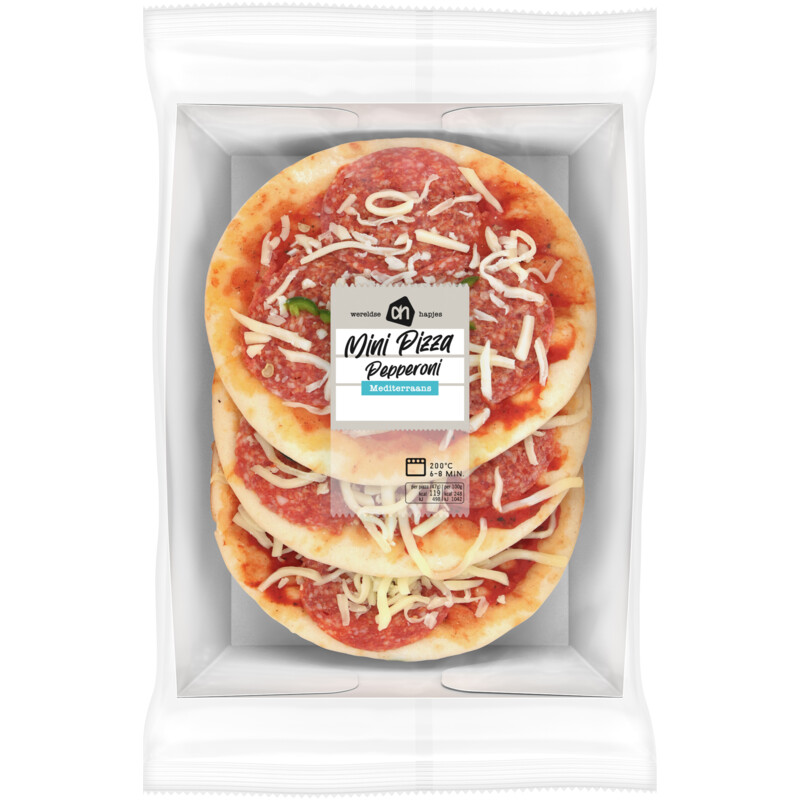 AH Mini pizza pepperoni bestellen Albert Heijn