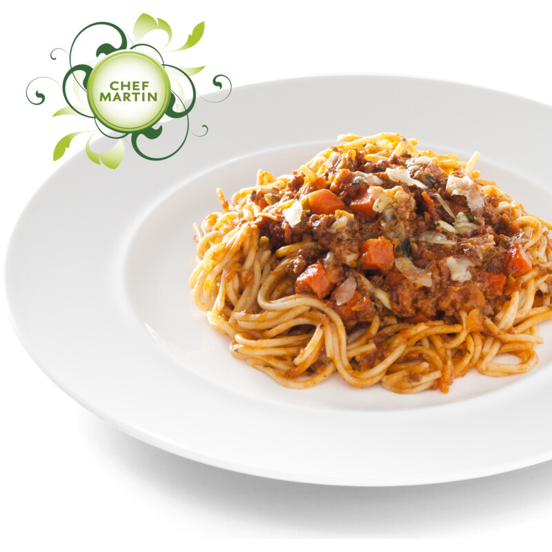 Een afbeelding van Chef Martin Spaghetti bolognese