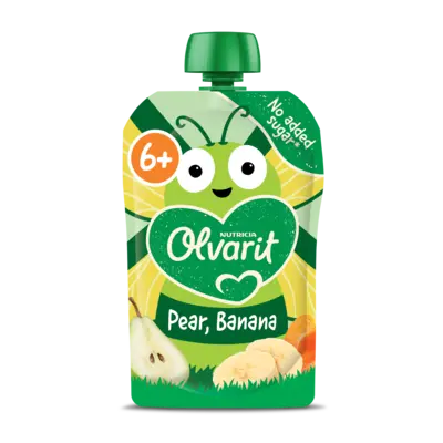 pdp-image-Olvarit Knijpfruit pear, banana 6m+