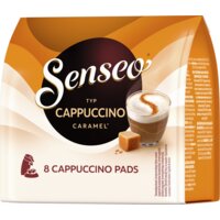 Een afbeelding van Senseo Cappuccino caramel coffee pads