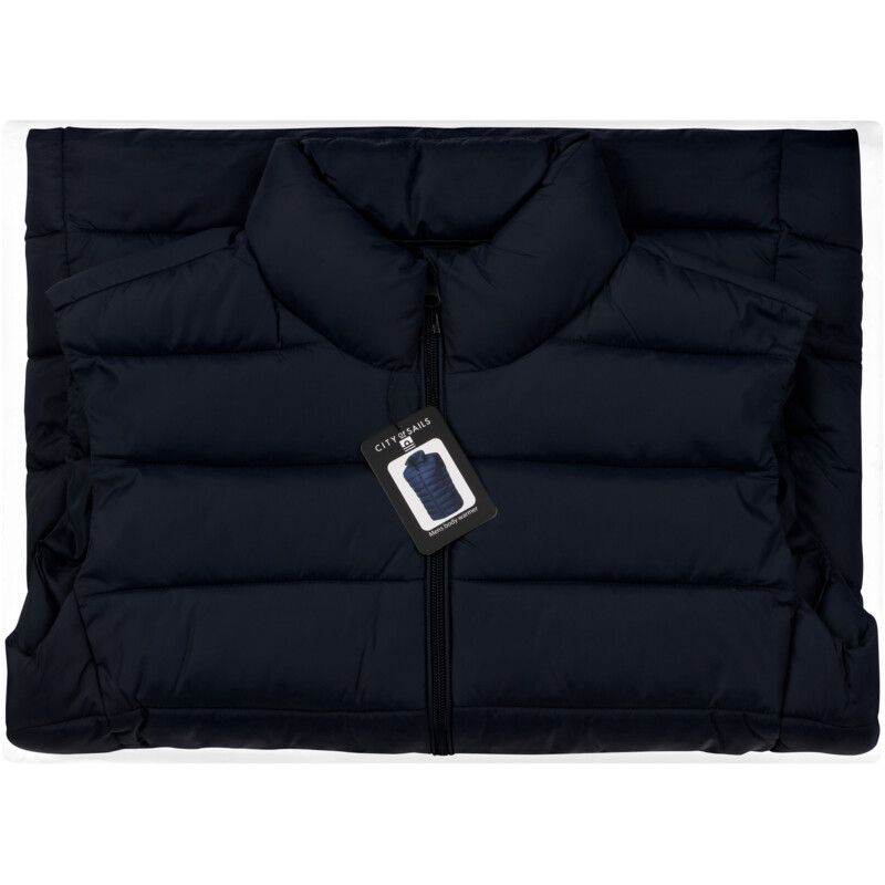 Een afbeelding van City of Sails Heren bodywarmer blauw XL