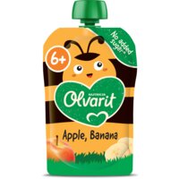 Een afbeelding van Olvarit Knijpfruit 6+ mnd appel banaan 6m+