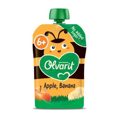 pdp-image-Olvarit Knijpfruit apple, banana 6m+