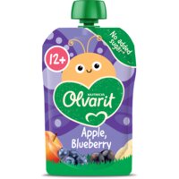 Een afbeelding van Olvarit Knijpfruit appel blauwe bes 12m+