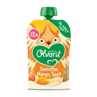 Olvarit Knijpfruit smoothie mango spelt 12m+