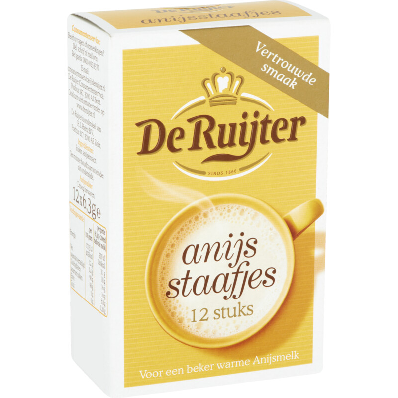 Een afbeelding van De Ruijter Anijsstaafjes