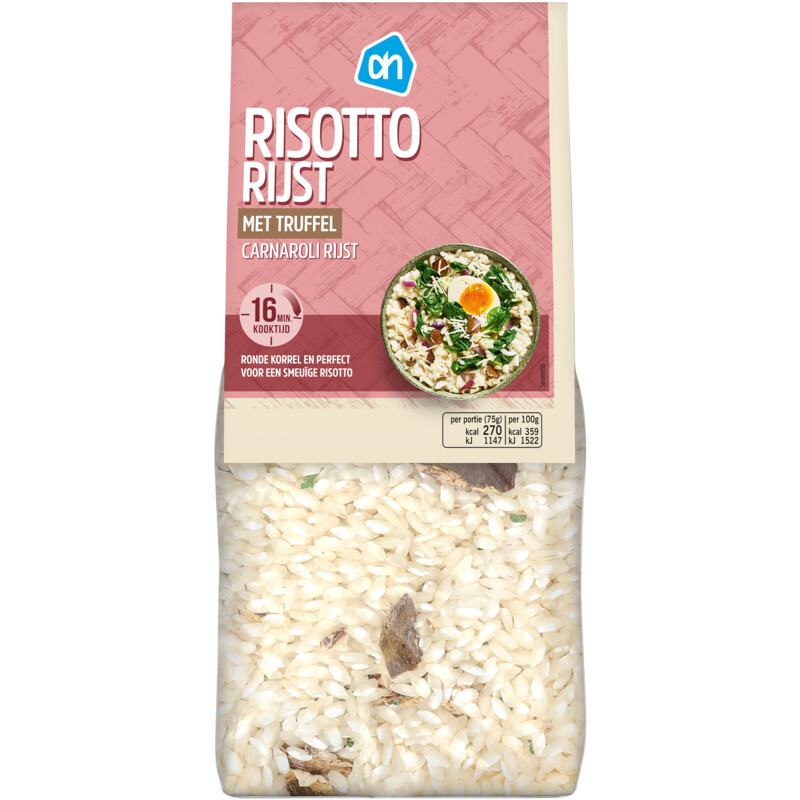 Een afbeelding van AH Risotto rijst met truffel