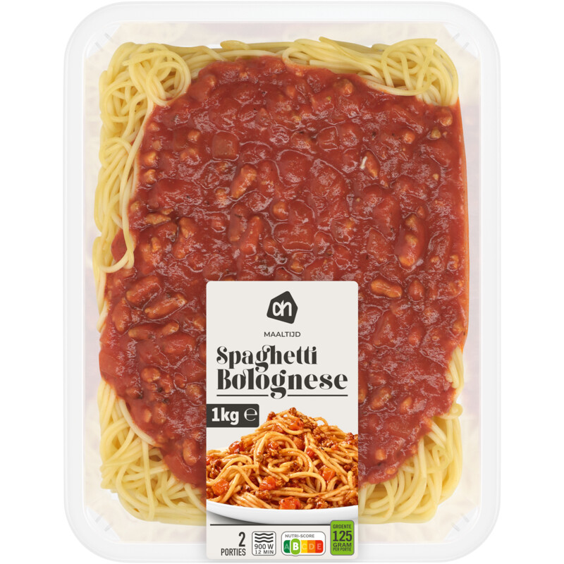 Verst Consulaat Razernij AH Maaltijd spaghetti bolognese bestellen | Albert Heijn