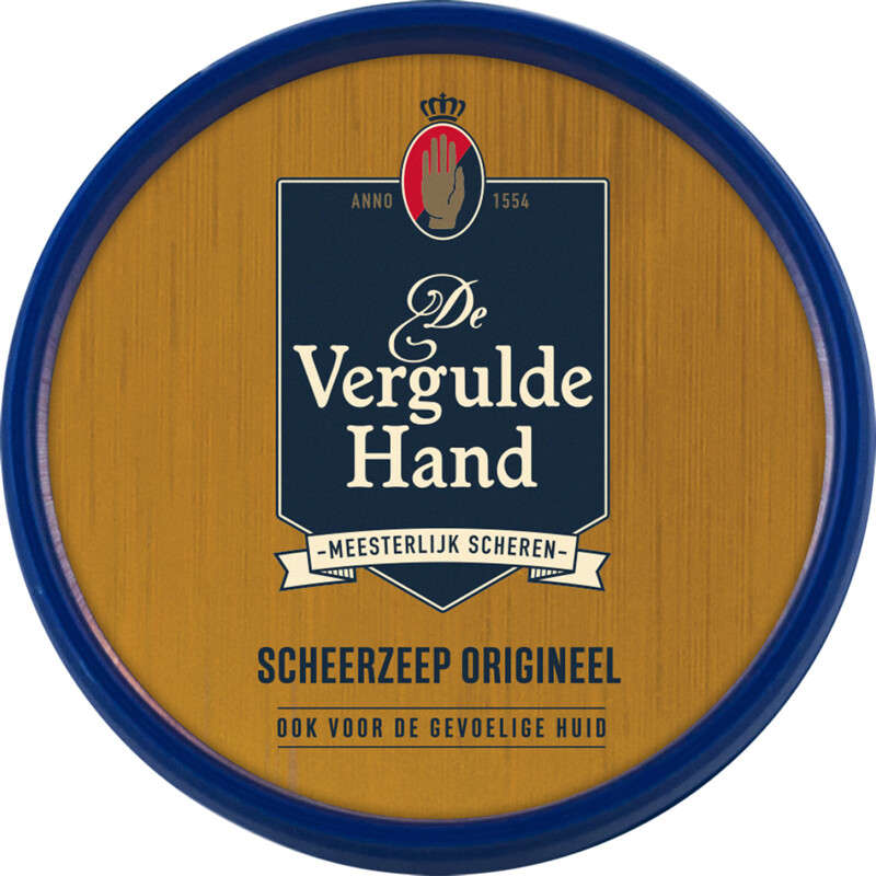 Een afbeelding van De Vergulde Hand Scheerzeep origineel
