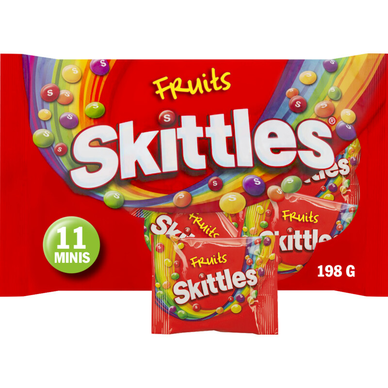 Een afbeelding van Skittles Fruits uitdeelzak