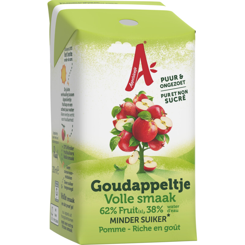 Een afbeelding van Appelsientje Goudappeltje volle smaak 6-pack