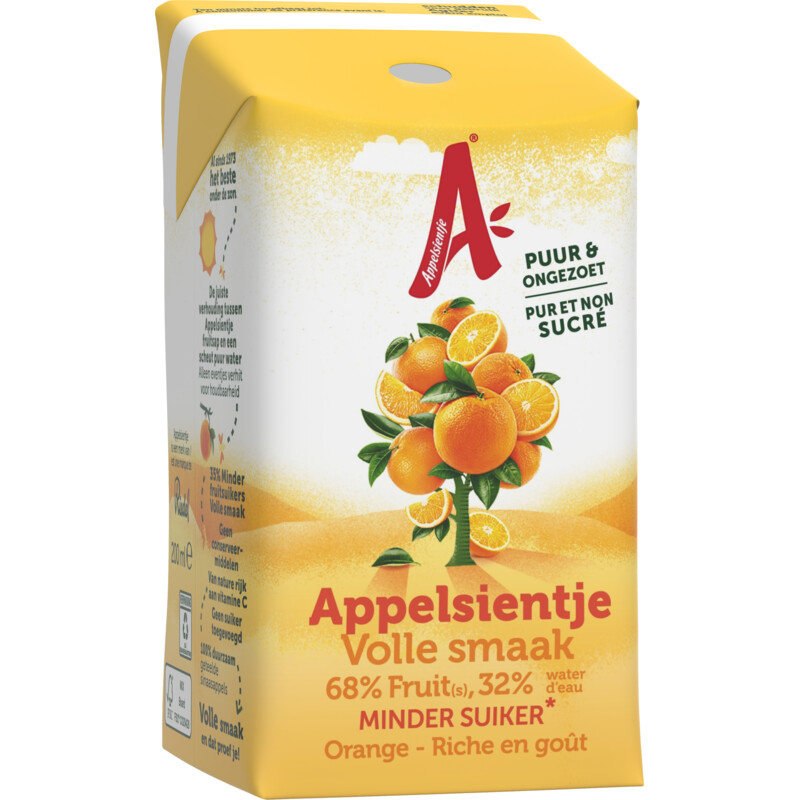 Een afbeelding van Appelsientje volle smaak 6-pack