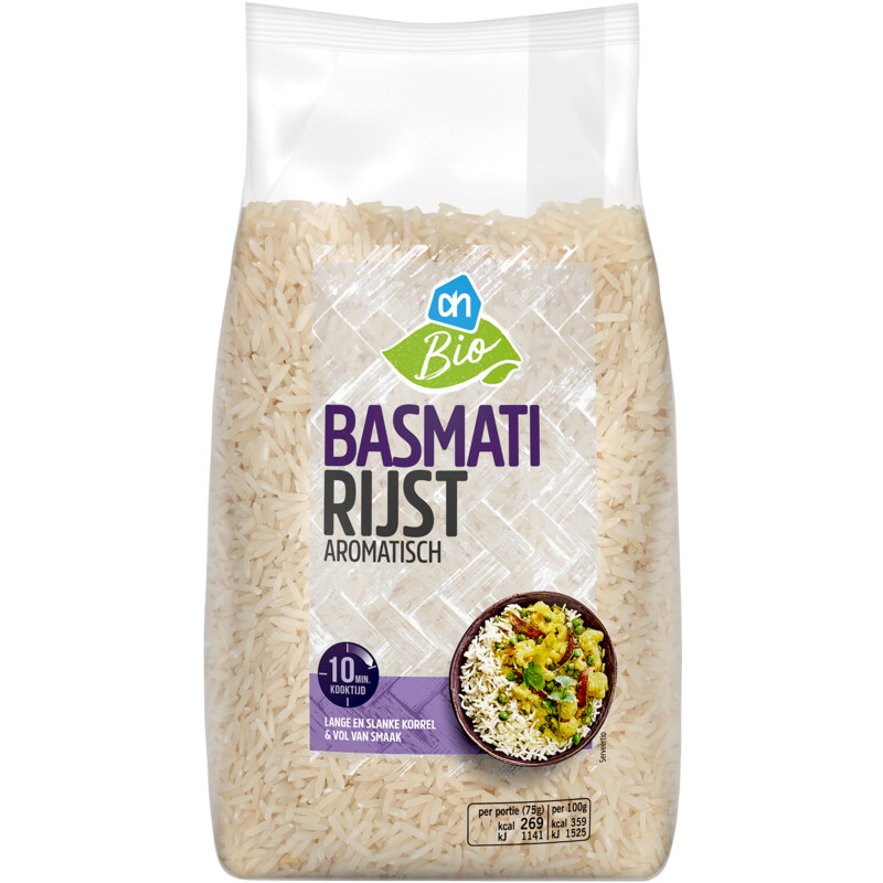 Een afbeelding van AH Biologisch Basmati rijst
