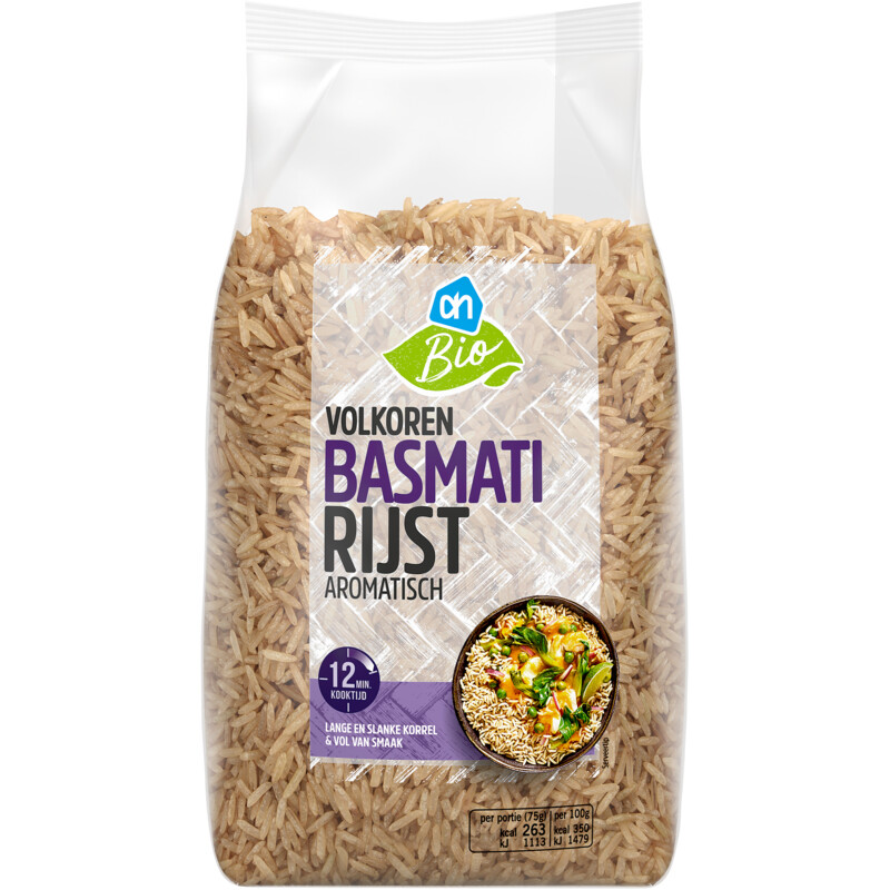 In de meeste gevallen werkwoord Nieuwheid AH Biologisch Volkoren Basmati rijst bestellen | Albert Heijn