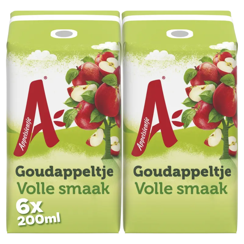 Goudappeltje volle smaak 6-pack