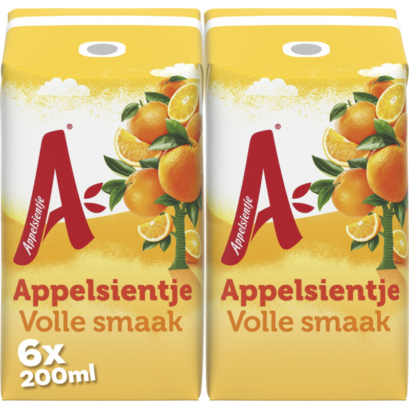 Een afbeelding van Appelsientje volle smaak 6-pack