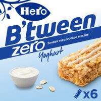 Een afbeelding van Hero B'tween mueslireep zero yoghurt