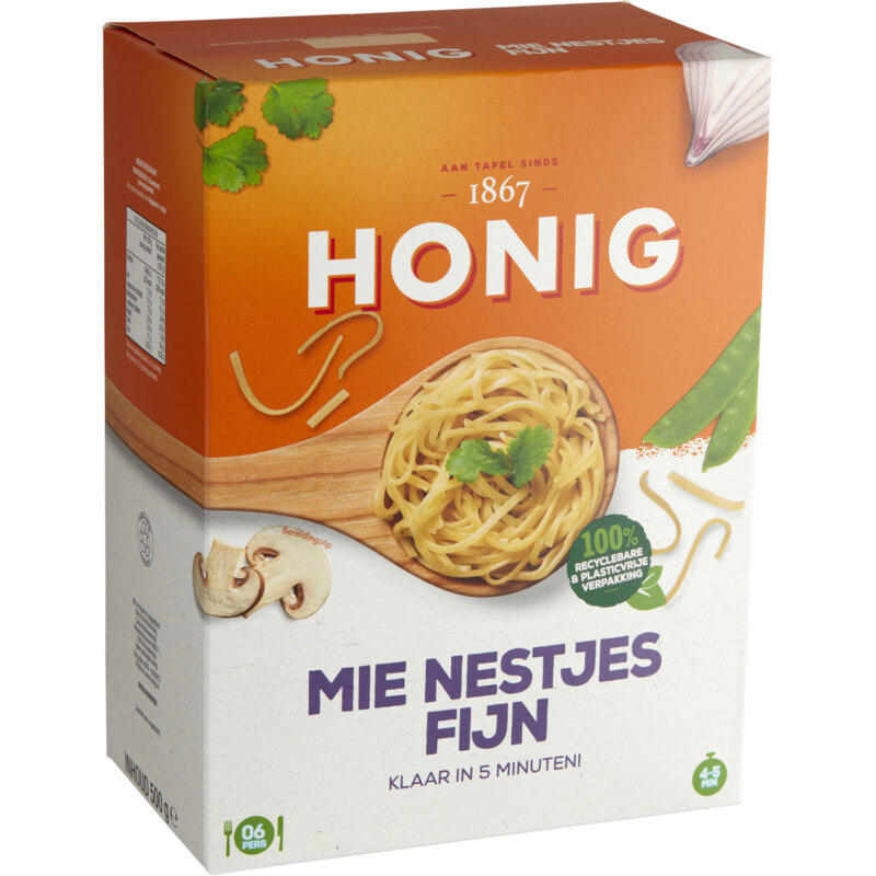 Een afbeelding van Honig Mie nestjes fijn