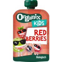 Een afbeelding van Organix Red berries smash knijpzakje kids