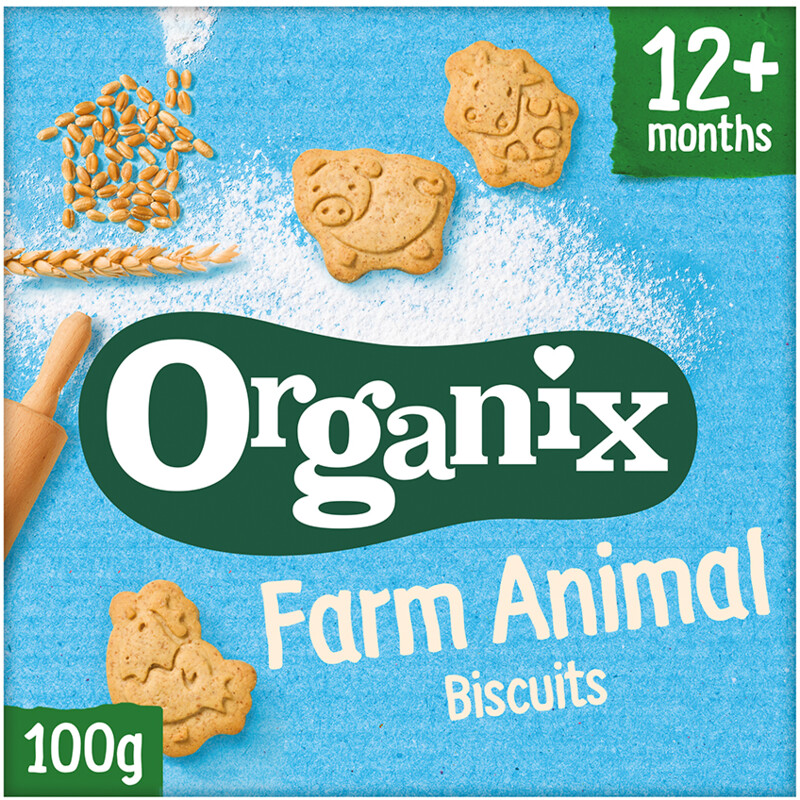 Een afbeelding van Organix Boerderijdieren koekjes 12m+