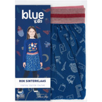 Een afbeelding van Blue Rok Sinterklaas blauw 110-116