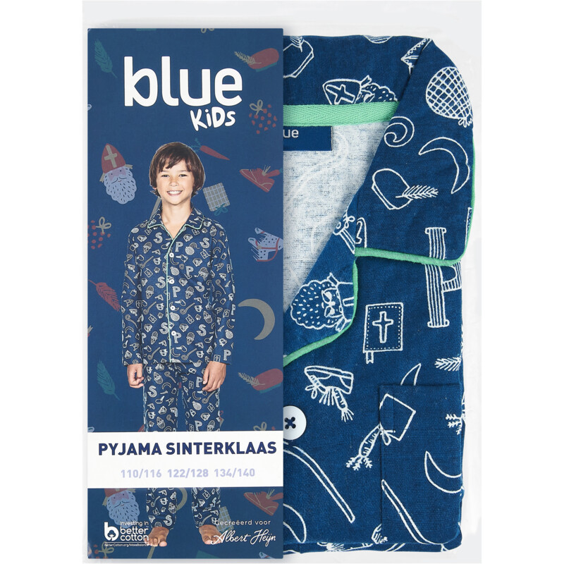 in tegenstelling tot Vooruitgaan tv Blue Pyjama Sinterklaaserklaas 122-128 bestellen | Albert Heijn