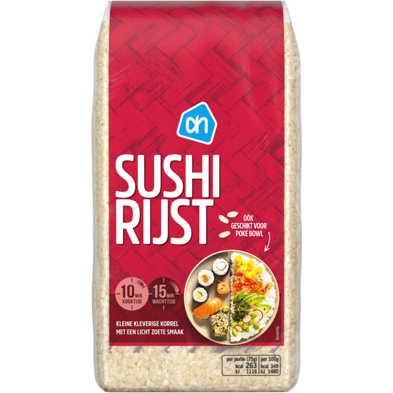 Een afbeelding van AH Sushi rijst