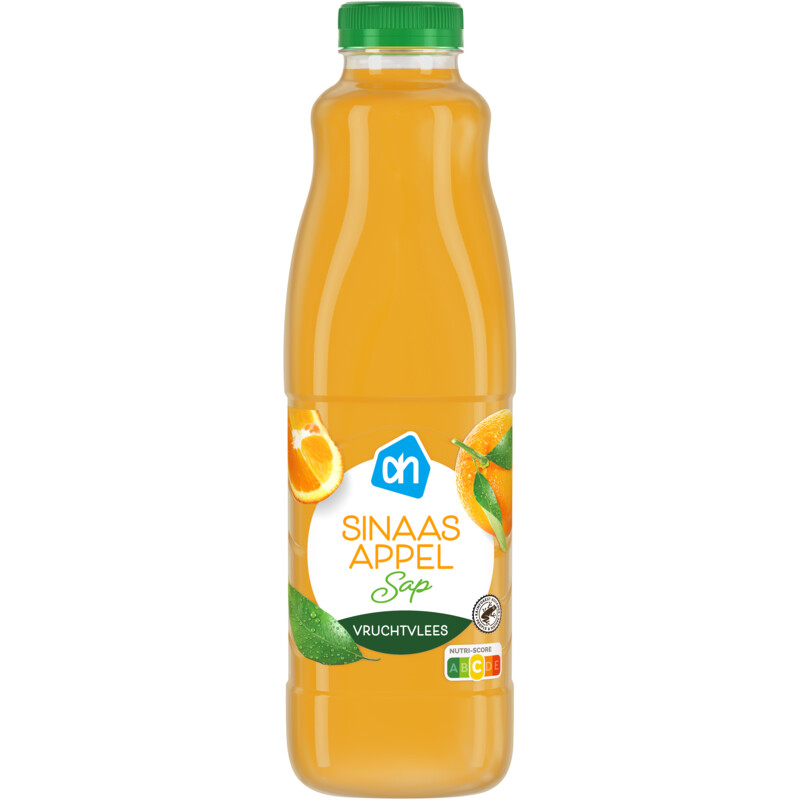 Een afbeelding van AH Sinaasappelsap met vruchtvlees