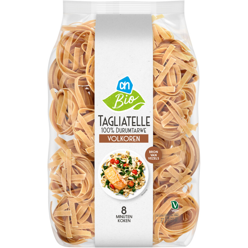 Een afbeelding van AH Biologisch Tagliatelle volkoren