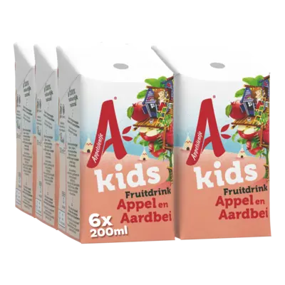 pdp-image-Appelsientje Kids fruitdrink appel en aardbei 6-pack