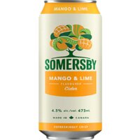 Een afbeelding van Somersby Mango & lime beer drink