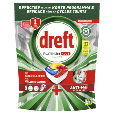 pdp-image-Dreft Platinum plus vaatwastabletten citroen