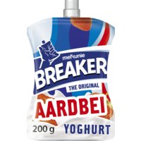 Een afbeelding van Melkunie Breaker aardbei yoghurt