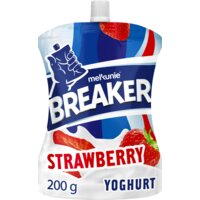 Een afbeelding van Melkunie Breaker aardbei yoghurt
