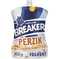 Een afbeelding van Melkunie Breaker perzik met zonnebloempit yoghurt