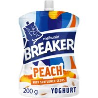 Een afbeelding van Melkunie Breaker perzik yoghurt zonnebloempitten