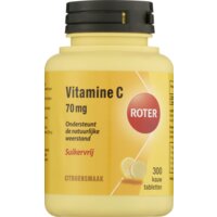 Een afbeelding van Roter Vitamine C 70mg citroen suikervrij