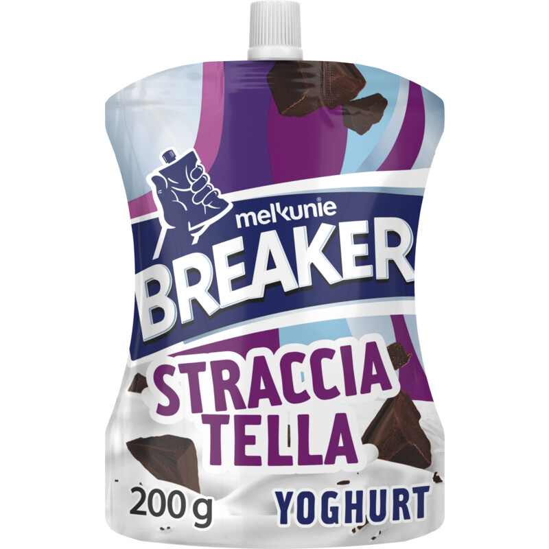 Een afbeelding van Melkunie Breaker straciatella yoghurt