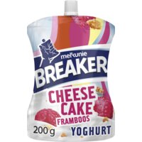 Een afbeelding van Melkunie Breaker cheesecake framboos yoghurt