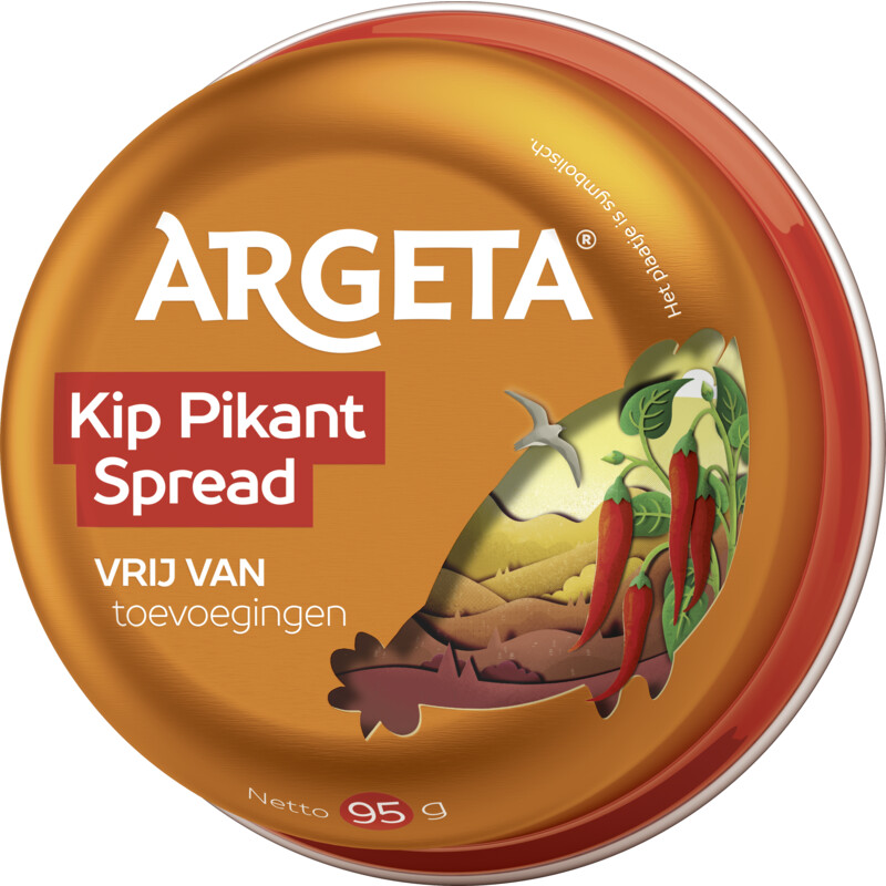 Een afbeelding van Argeta Spread kip pikant