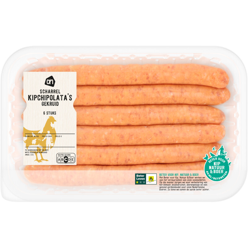 Een afbeelding van AH Scharrel kipchipolata gekruid