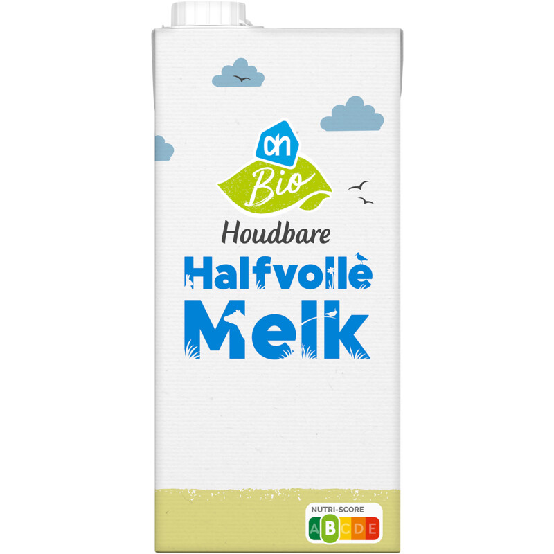Een afbeelding van AH Biologisch Houdbare halfvolle melk