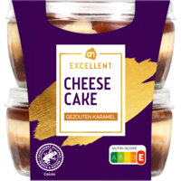 Een afbeelding van AH Excellent Cheesecake gezouten karamel