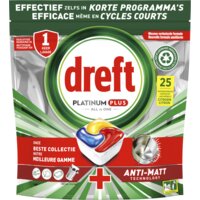 Een afbeelding van Dreft Platinum plus vaatwastabletten citroen