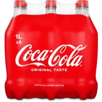 Een afbeelding van Coca-Cola Regular 6-pack bel