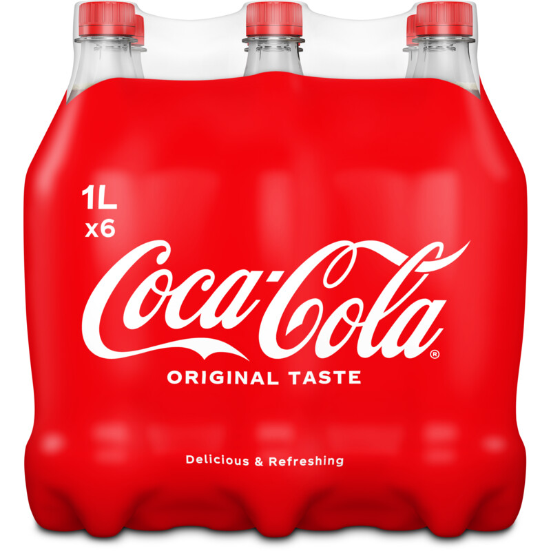 Een afbeelding van Coca-Cola Regular 6-pack bel