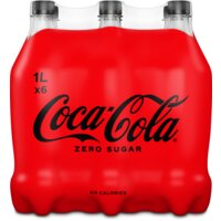Een afbeelding van Coca-Cola Zero sugar 6-pack bel